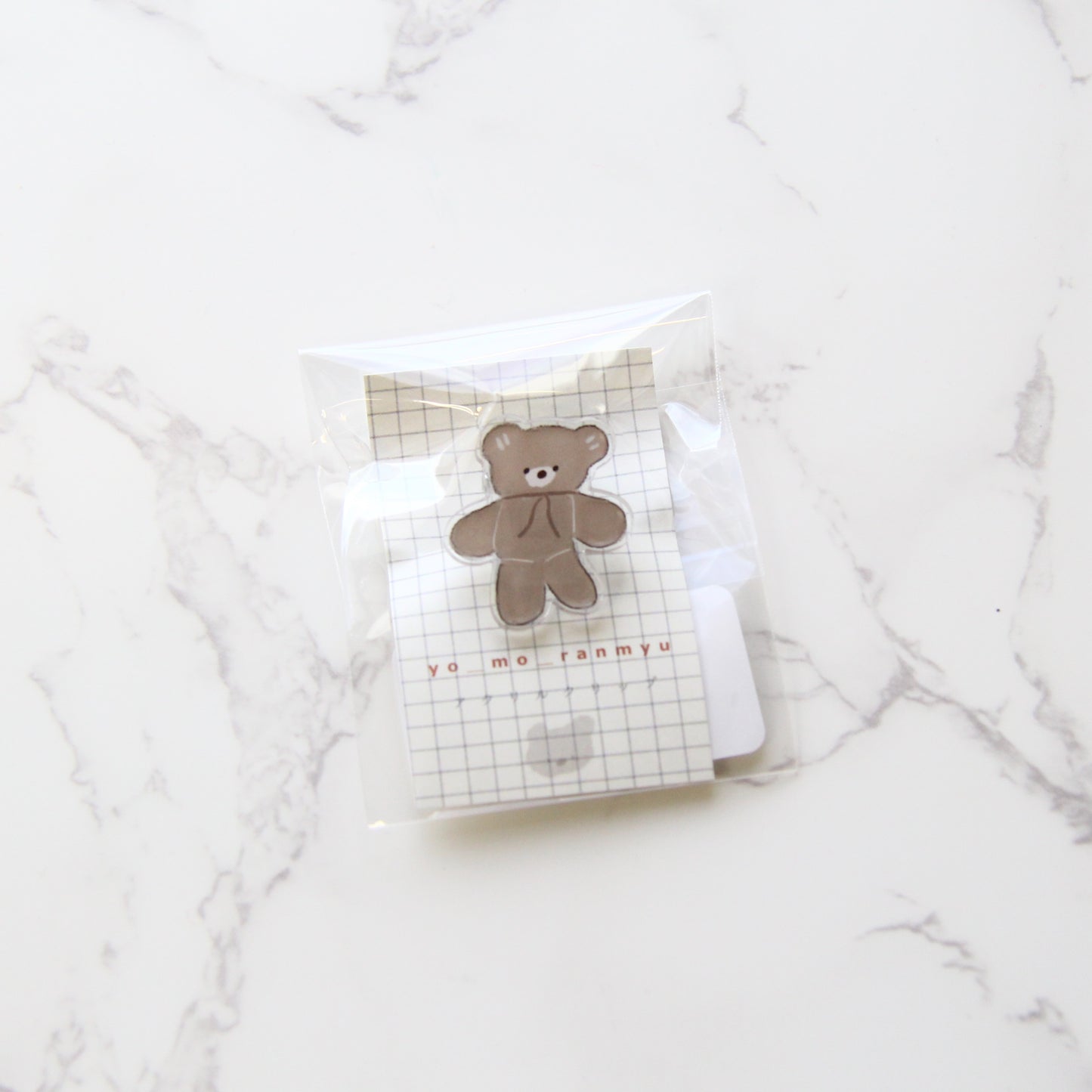 ranmyu Acrylic Clips - Bear Collection II