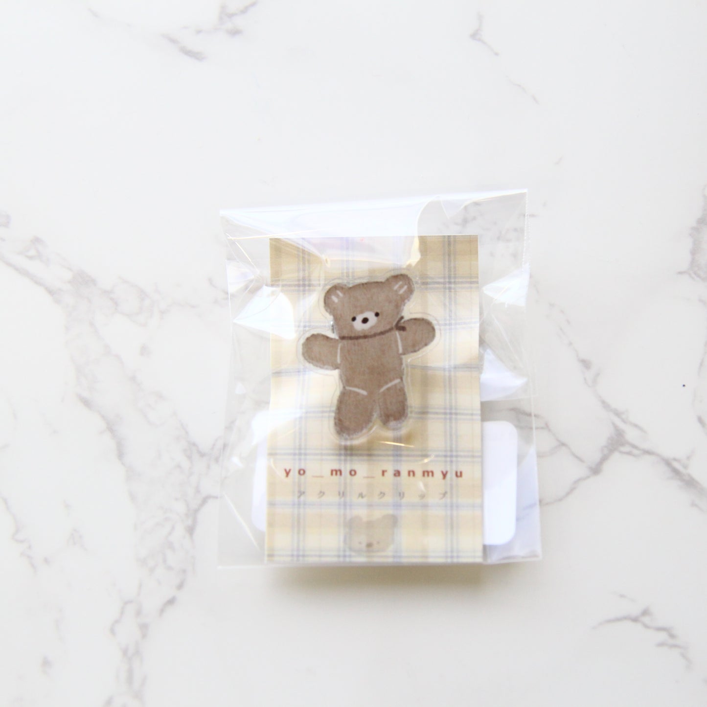 ranmyu Acrylic Clips - Bear Collection II