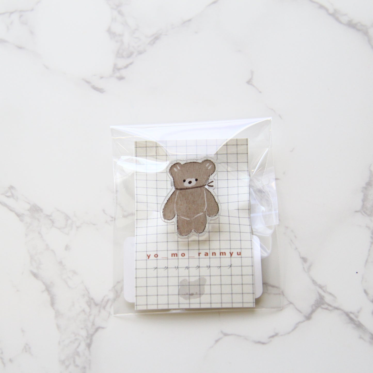 ranmyu Acrylic Clips - Bear Collection II