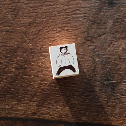 ranmyu Rubber Stamp - 2.5x3cm, 6 designs