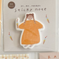 ranmyu die-cut Sticky Notes - Girl Holding Ice Cream Cone