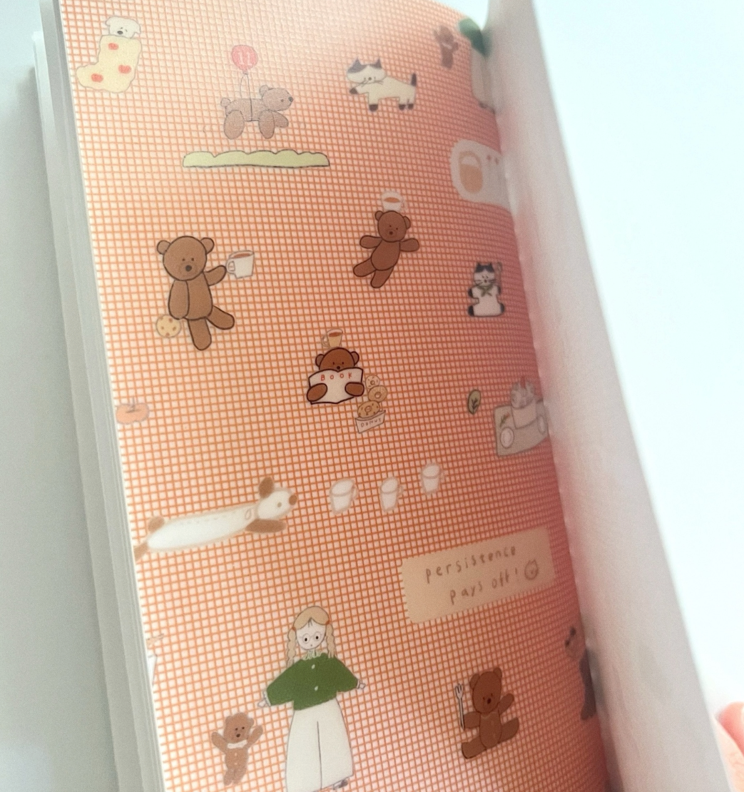 ranmyu Slim Notebook - Sticker Storage Notebook