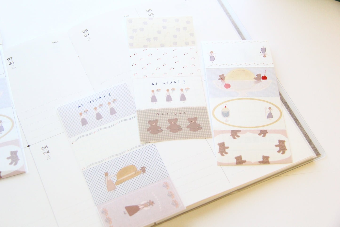 ranmyu washi sticker set - Design Seal - Perforated