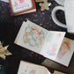 Teayou Kiss-cut Washi Tape Mini Booklet - Reading Sleeping