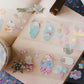 Teayou Kiss-cut PET Tape -  Reading Sleeping