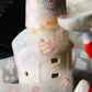 Teayou Kiss-cut PET Tape -  Reading Sleeping