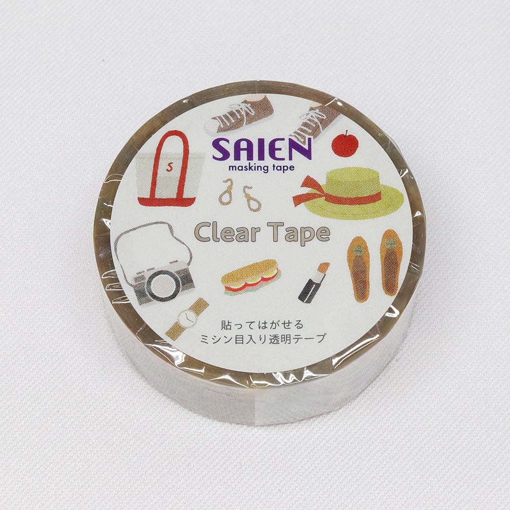 Saien Clear Tape - Outing - Perforated