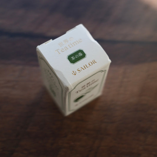 Sailor Bottled Ink - Tea Time Around the World - Japanese Tea Ceremony - Bumpy Ride Edition
