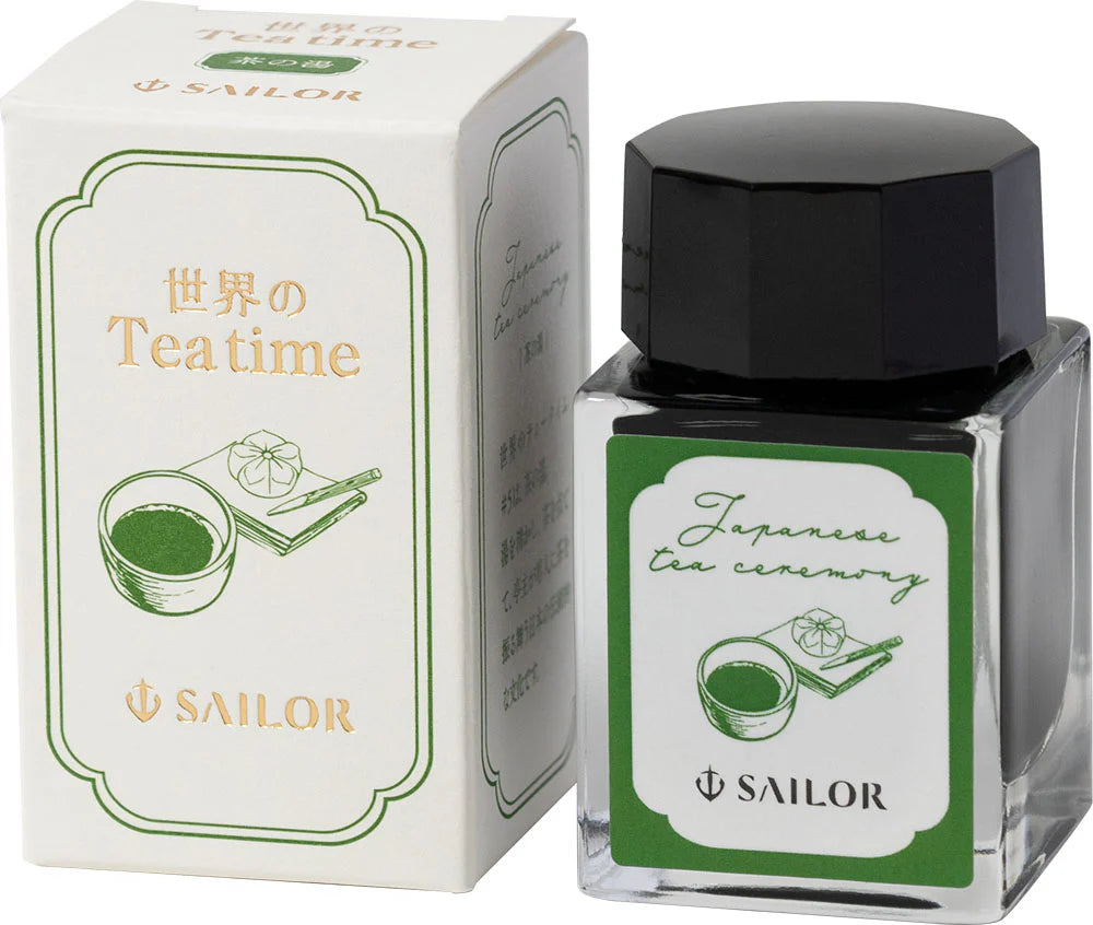 Sailor Bottled Ink - Tea Time Around the World - Japanese Tea Ceremony (Limited Edition)