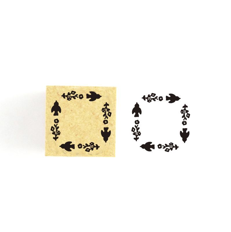 Seitousha Frame Rubber Stamp - Sky Pattern (STF-006)