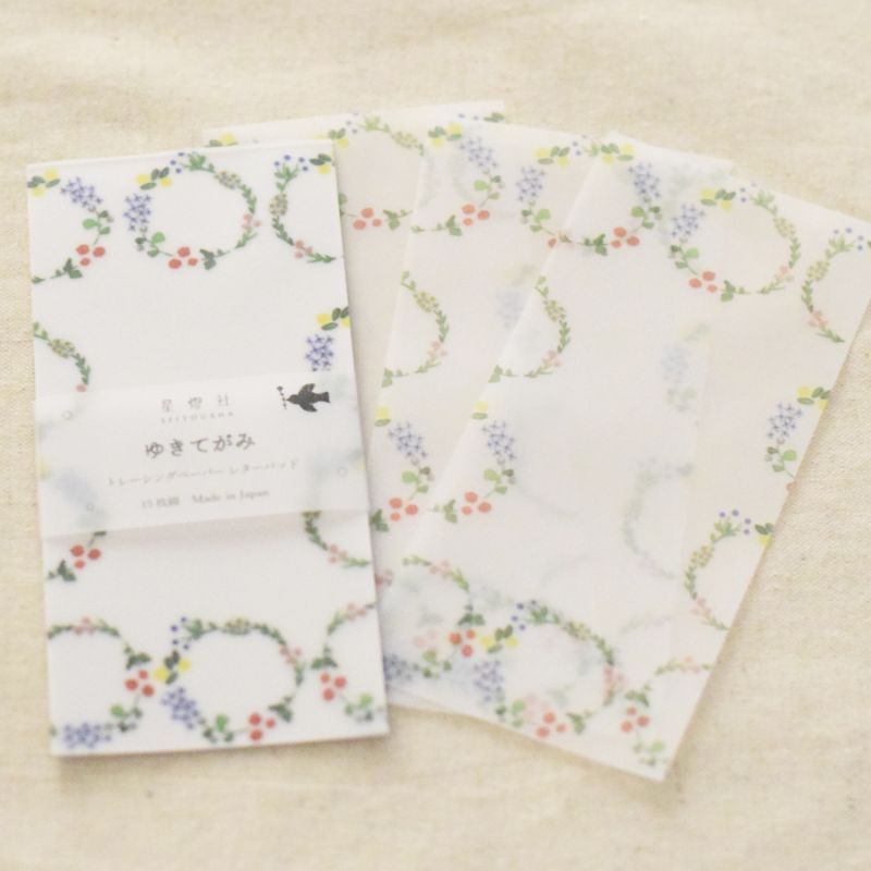 Seitousha Tracing Paper Set - 24SS Collection - Bouquet