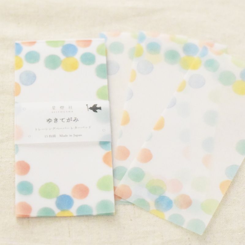 Seitousha Tracing Paper Set - 24SS Collection - Bubbles
