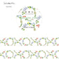 Seitousha Washi Tape - 24SS Collection - Bouquet