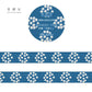 Seitousha Embroidery Pattern Washi Tape, Limited Edition - Flower Decoration (MT5-031)