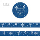Seitousha Embroidery Pattern Washi Tape, Limited Edition - Evening Flower (MT5-036)