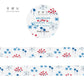 Seitousha Embroidery Pattern Washi Tape, Limited Edition - Fleeting (MT5-026)