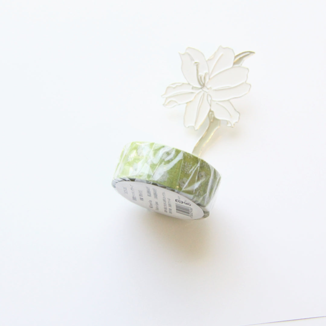 Seitousha Embroidery Pattern Washi Tape, Limited Edition - Playing in the Fields(MT5-038)