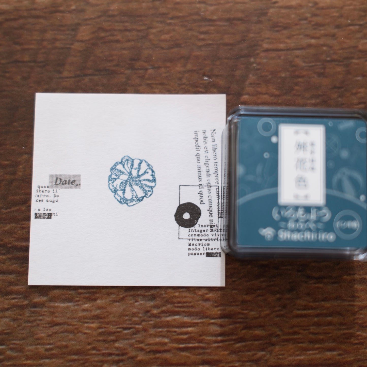 Shachihata Iromoyo Mini Ink Pad Collection - New 5 Colors