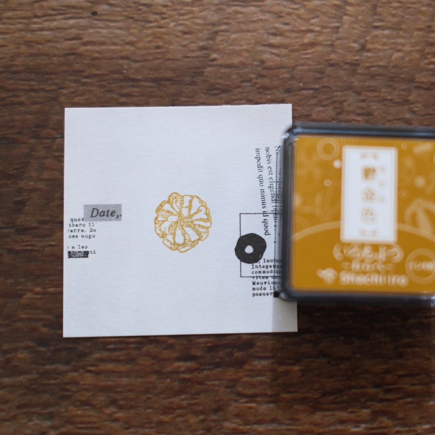 Shachihata Iromoyo Mini Ink Pad Collection - New 5 Colors