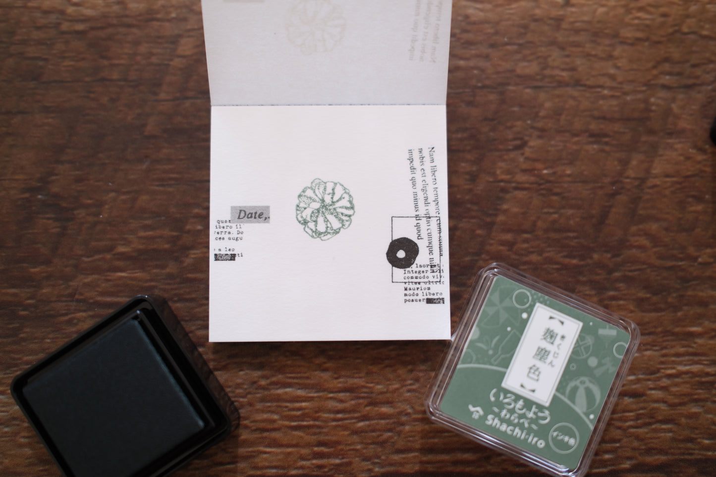 Shachihata Iromoyo Mini Ink Pad Collection - New 5 Colors