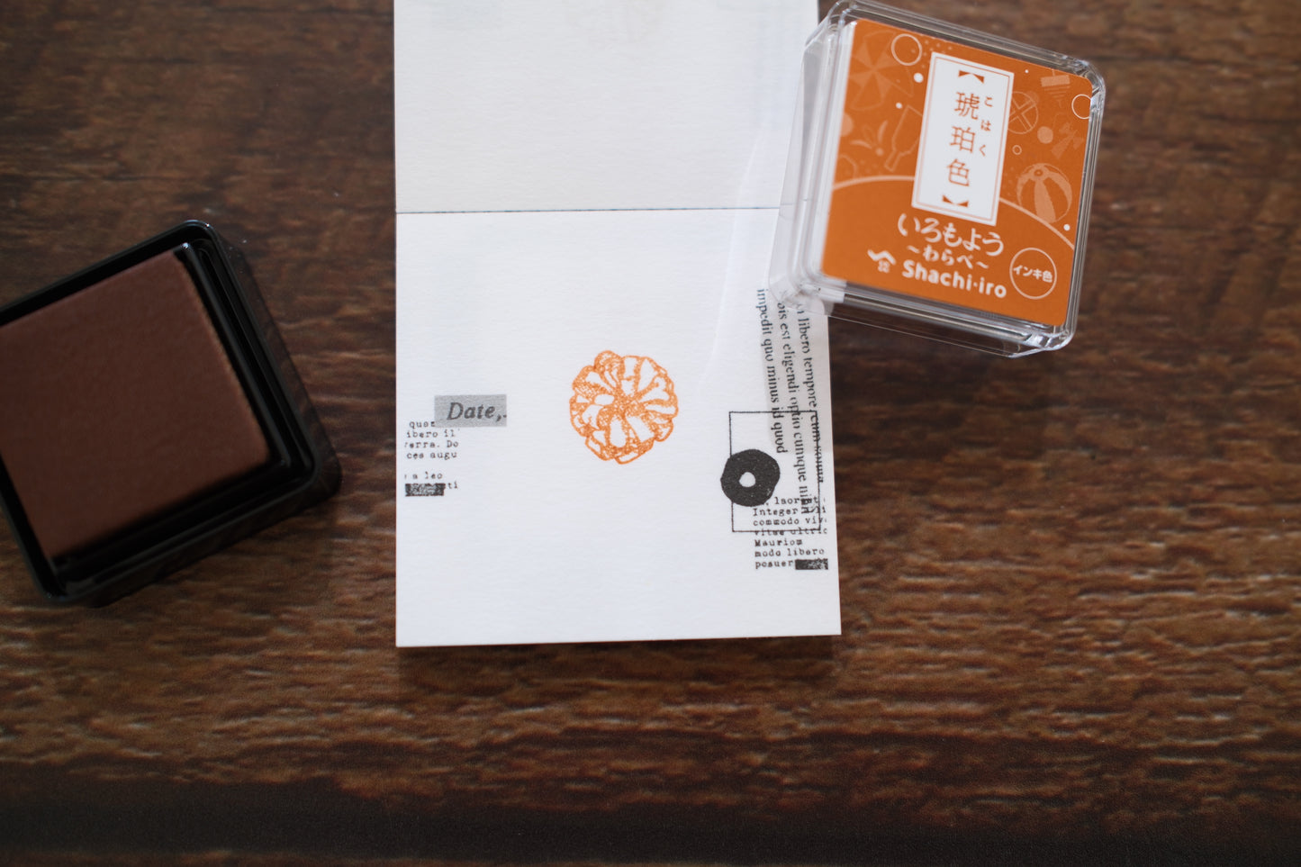 Shachihata Iromoyo Mini Ink Pad Collection - New 5 Colors