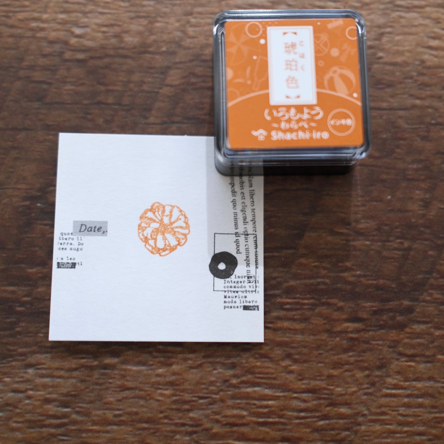 Shachihata Iromoyo Mini Ink Pad Collection - New 5 Colors
