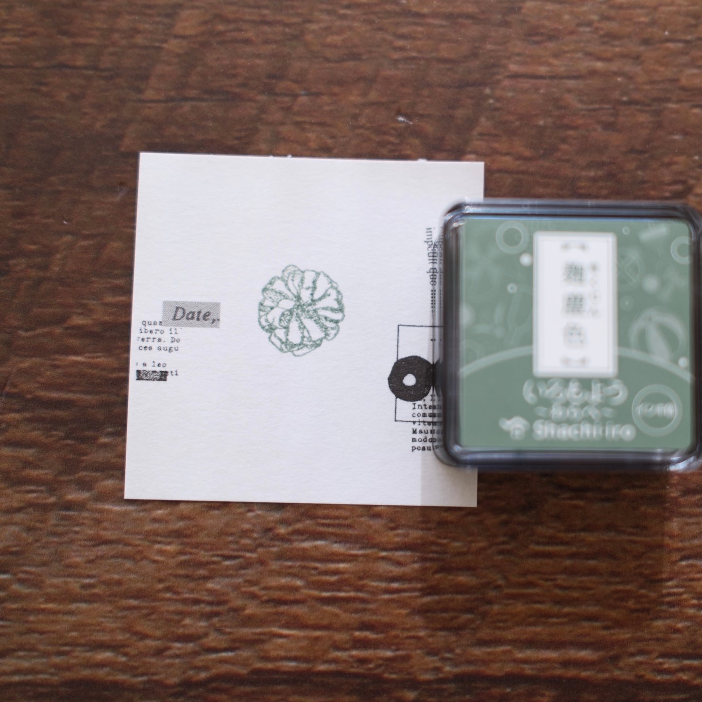 Shachihata Iromoyo Mini Ink Pad Collection - New 5 Colors