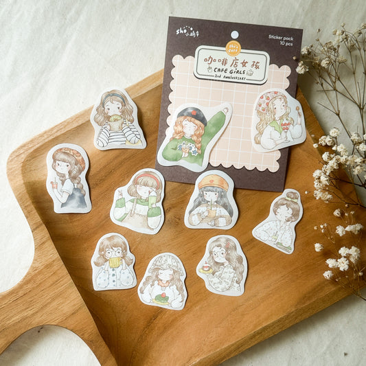 Sho Little Happiness Cafe Girls Sticker Pack