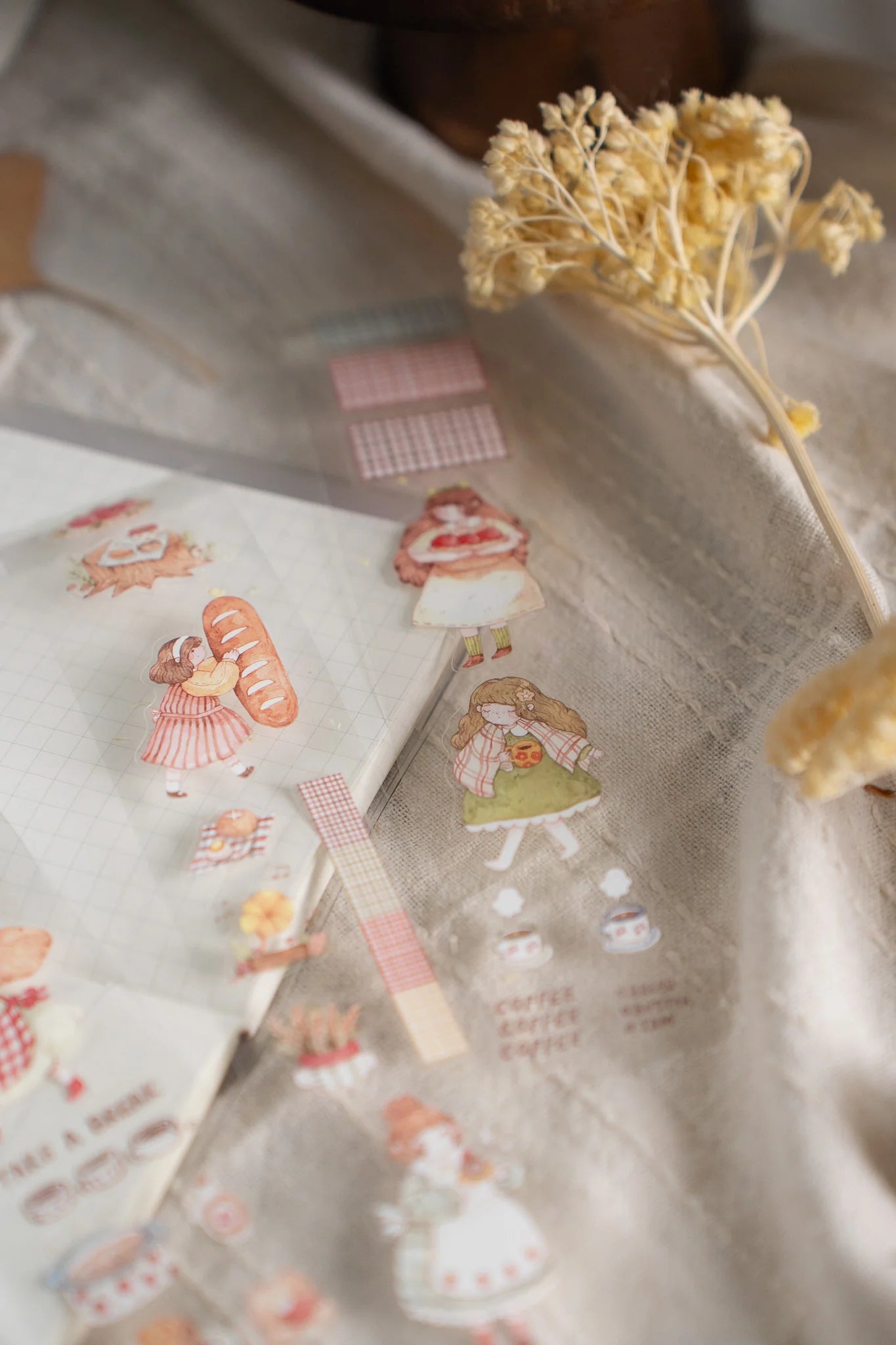 Sho Little Happiness Forest Party Kiss-cut PET Tape