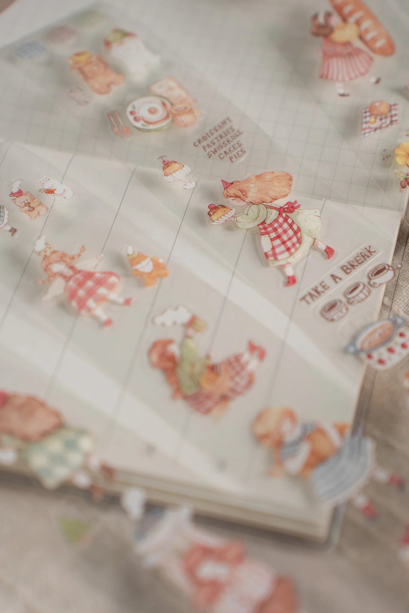 Sho Little Happiness Forest Party Kiss-cut PET Tape