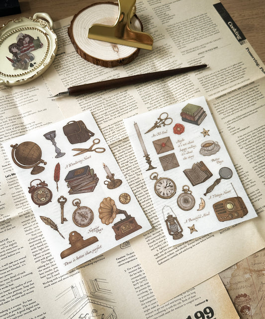 Sho Little Happiness Transfer Sticker Set - Vintage Dream