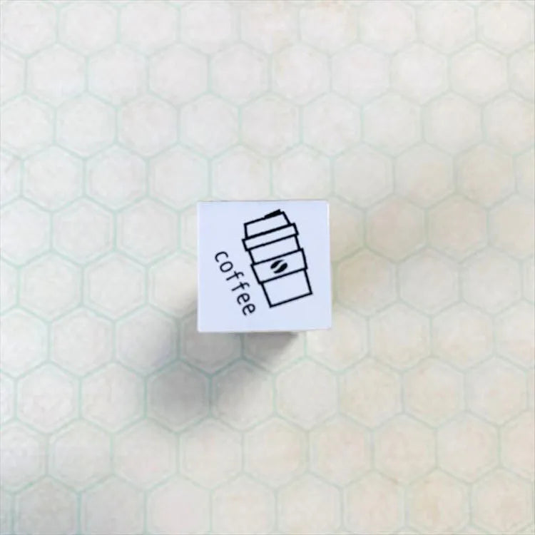 siawasehanko SUNKODO coffee Rubber Stamp