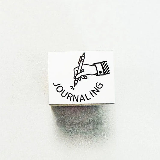 siawasehanko SUNKODO Journaling Hand Rubber Stamp