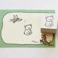 ranmyu Rubber Stamp - Sitting Bear