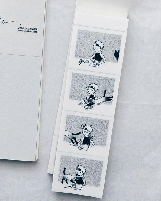 somesortof.fern Four-panel Comic Memo Pad