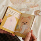 Square Studio x Pige Artist Collab Passport-Sized Notebook of Mix Paper and Illustration, 2 Designs