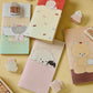 Square Studio x Pige Artist Collab Slim Notebook of Mix Paper and Illustration, 4 Designs