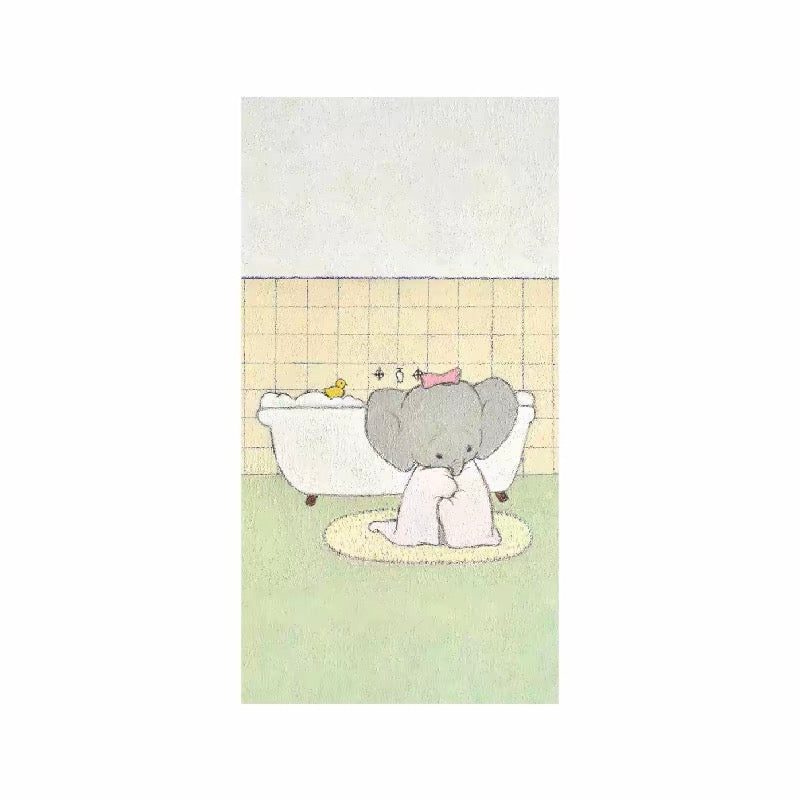 Square Studio x Pige Artist Collab Slim Notebook of Mix Paper and Illustration, 4 Designs