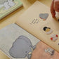 Square Studio x Pige Artist Collab Slim Notebook of Mix Paper and Illustration, 4 Designs