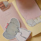 Square Studio x Pige Artist Collab Slim Notebook of Mix Paper and Illustration, 4 Designs