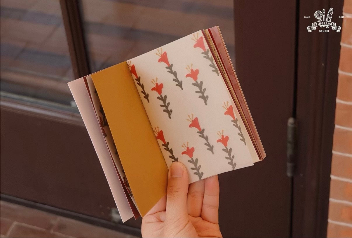 Square Studio Passport-Sized Notebook - Roma Series, 2 designs