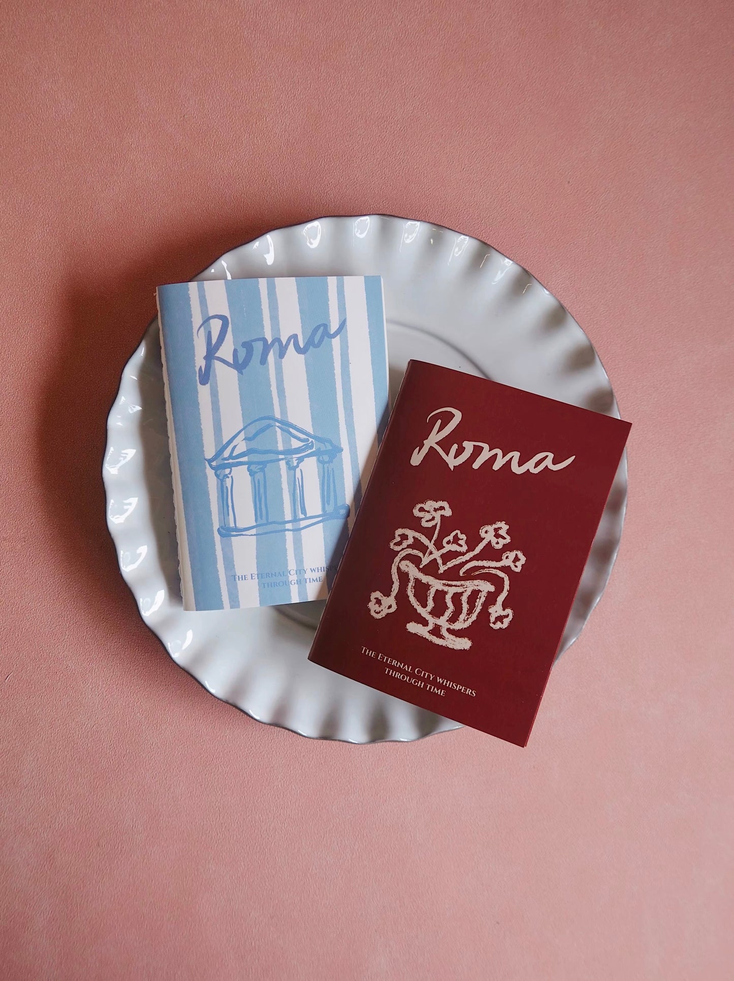 Square Studio Passport-Sized Notebook - Roma Series, 2 designs