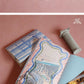 Square Studio Slim Notebook of Mix Paper - Roma Series, 2 Design