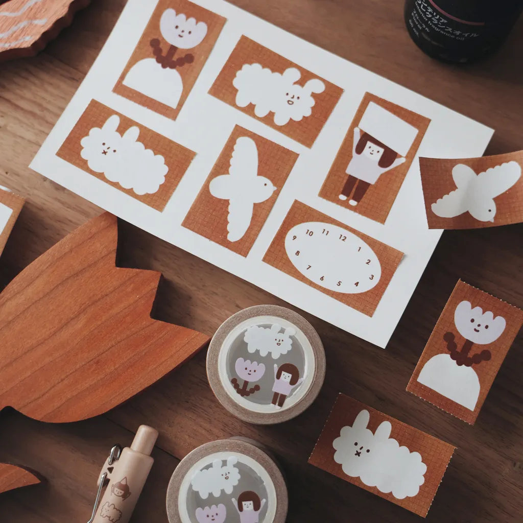 Yohand Studio Sticky Memo Roll - Time