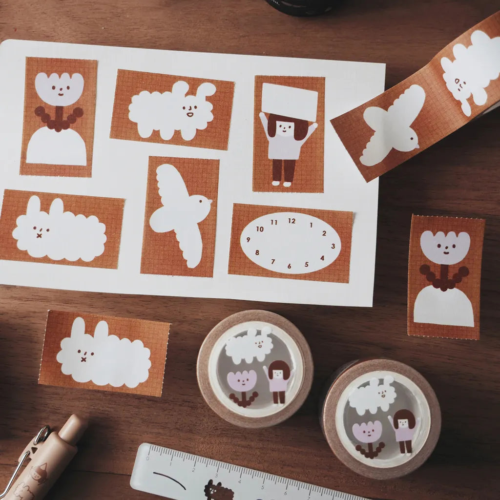 Yohand Studio Sticky Memo Roll - Time