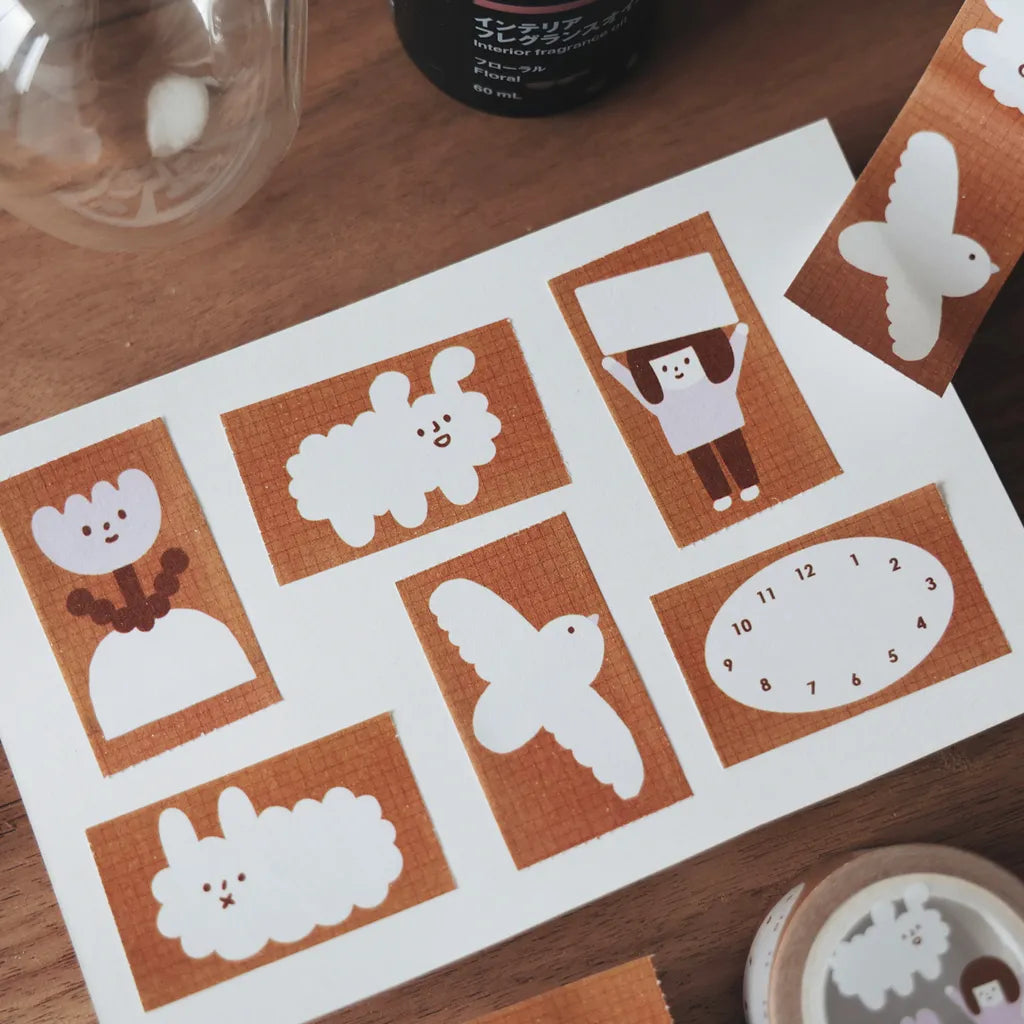 Yohand Studio Sticky Memo Roll - Time