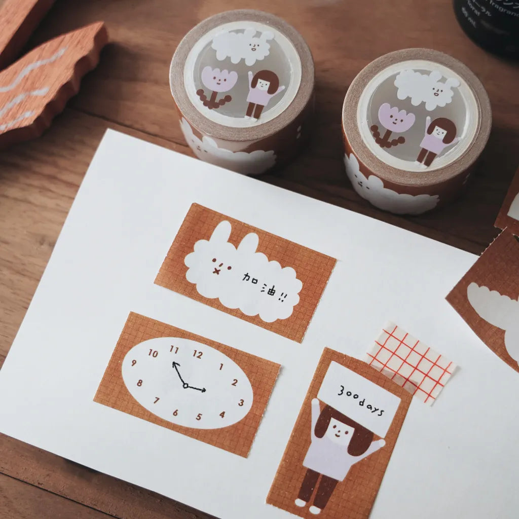 Yohand Studio Sticky Memo Roll - Time