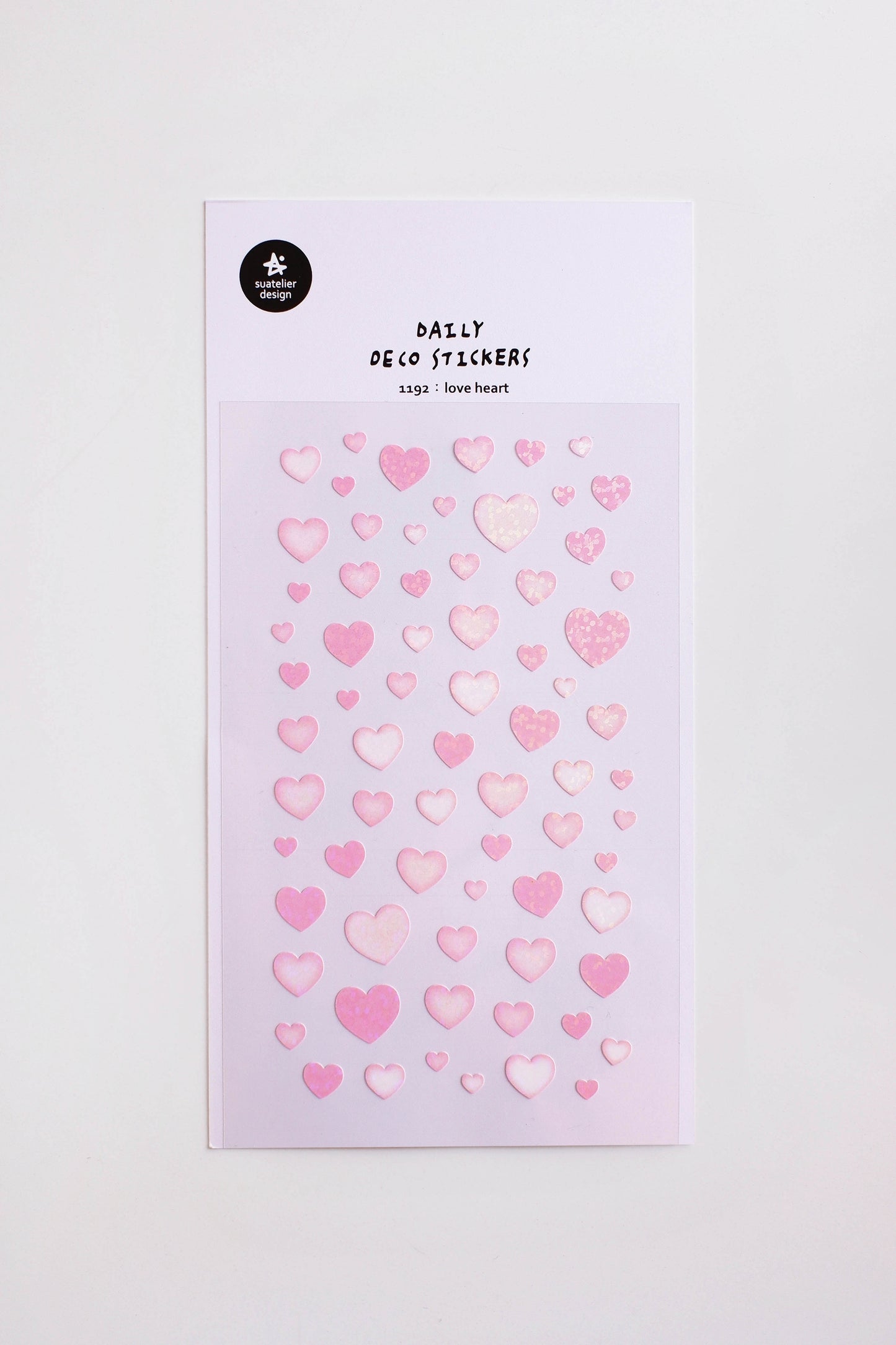 Suatelier Sticker Sheet No.1192, love heart