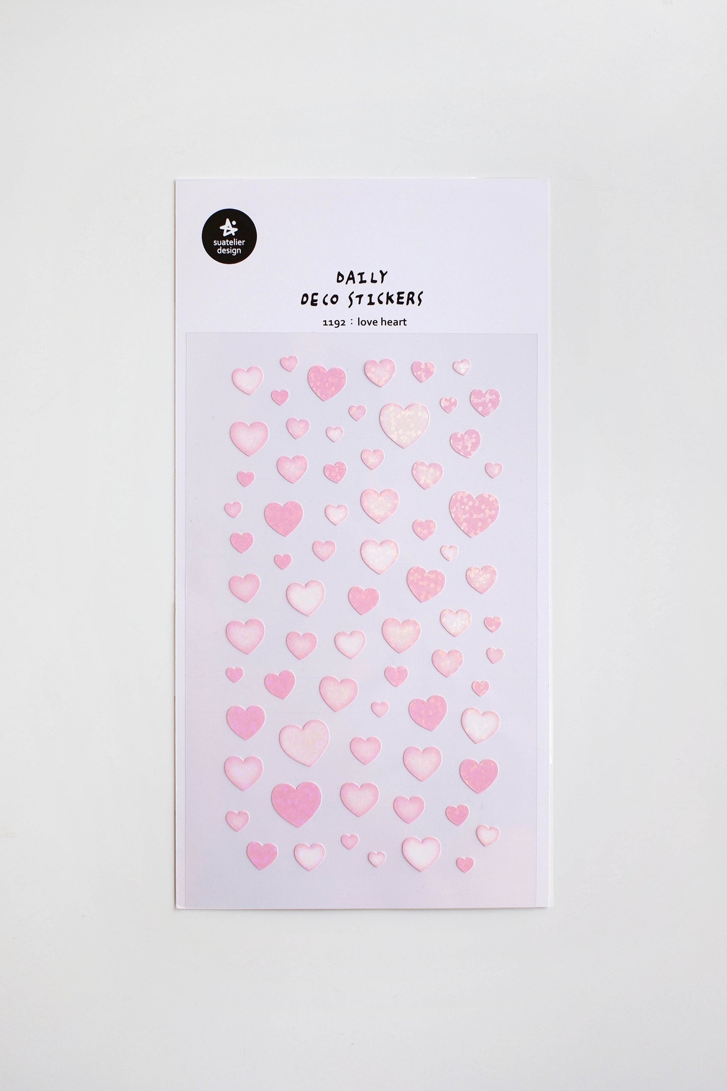 Suatelier Sticker Sheet No.1192, love heart
