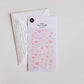 Suatelier Sticker Sheet No.1192, love heart